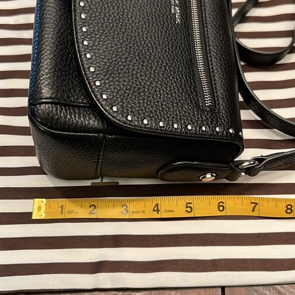 Henri Bendel Dakota studded flap Crossbody Black - Picture 13 of 16